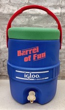 Jarro refrigerador de água vintage Igloo balde de diversão 1989 rosa azul-petróleo 2 galões comprar usado  Enviando para Brazil