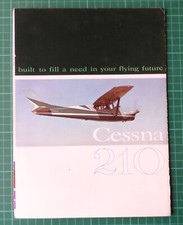Cessna 210 brochure for sale  TUNBRIDGE WELLS