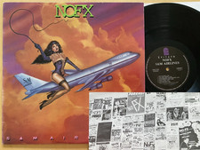 NOFX- S&M AIRLINES RARE 1989 1ST VINYL PRESS PUNK METAL ROCK w/INSERT EX/VG+ comprar usado  Enviando para Brazil