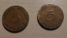 Pfennig münzen 1949 gebraucht kaufen  Deutschland