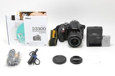 [ESTADO PERFEITO] Câmera Digital SLR Nikon D3300 24.2 MP Lente 18-55mm VR do Japão comprar usado  Enviando para Brazil