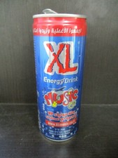 Bebida energética XL "Música": uma lata vazia de 250 ml, Israel, 2017. comprar usado  Enviando para Brazil