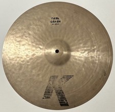 Prato vintage anos 80 Zildjian K 16" Dark Crash (1.043 g) comprar usado Prato vintage anos 80 Zildjian K 16" Dark Crash (1.043 g) comprar usado  Enviando para Brazil