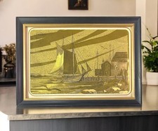 Vtg gold foil for sale  Alvin