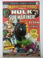 Marvel Super-Heroes #34 (Marvel Comics January 1973) VF na sprzedaż  Wysyłka do Poland