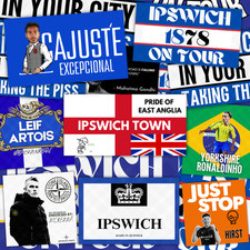Ipswich inspired fan for sale  COLCHESTER