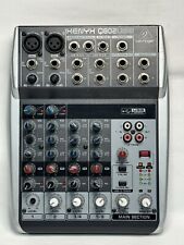 Behringer XENYX Q802USB 8 entradas 2 barramentos mixer - tem dois botões quebrados comprar usado  Enviando para Brazil