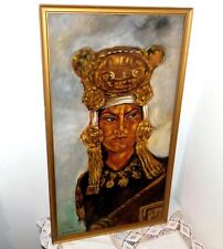 Ancienne peinture portrait d'occasion  Liesse-Notre-Dame