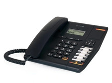 Alcatel Temporis 580 - Bezprzewodowy telefon stołowy/ścienny w kolorze czarnym na sprzedaż  PL