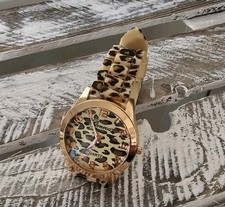 Damen armbanduhr leopardmuster gebraucht kaufen  Giengen an der Brenz