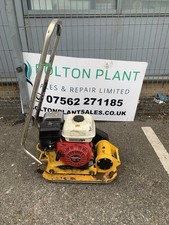 Wacker plate inch for sale  BOLTON