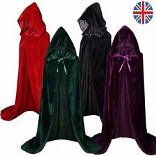 Long velvet hooded for sale  DUNSTABLE