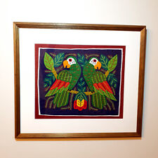 Molas parrots textile for sale  NORTHAMPTON