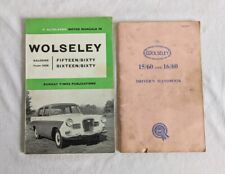 Wolseley saloons motor for sale  FALKIRK
