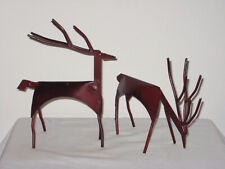 Vintage metal reindeer for sale  Hales Corners