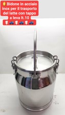 Bidone acciaio inox usato  Italia