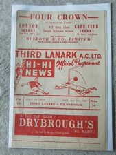 Kilmarnock third lanark for sale  KILMARNOCK