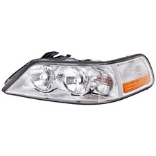 Conjunto de farol para carro Lincoln Town 2005-2011 lado esquerdo halogênio com lâmpada, usado comprar usado  Enviando para Brazil