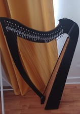 Strings harp black for sale  LONDON
