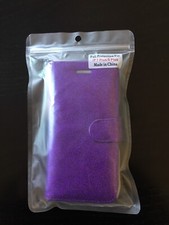 Custodia viola glitter usato  Roma