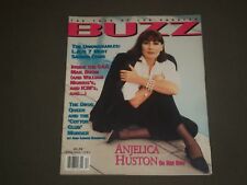 1991 NOVEMBER/DECEMBER BUZZ MAGAZINE - ANGELICA HOUSTON - B 470 comprar usado  Enviando para Brazil