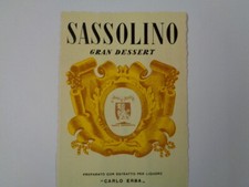 Etichetta liquore sassolino usato  Soliera