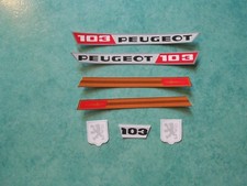 Lot autocollants peugeot d'occasion  Corbeilles