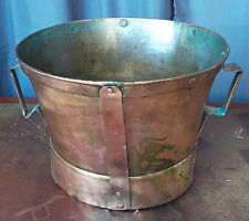 Antique copper cauldron d'occasion  Expédié en Belgium