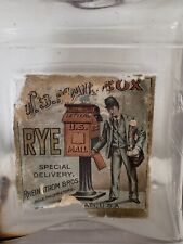 Box rye bottle for sale  Venice