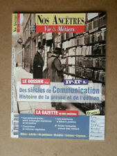 Revue ancêtres vie d'occasion  Valençay