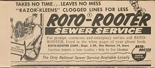 1956 roto rooter for sale  Oakland