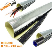 Guaina Tubo PROTEZIONE TERMICA FUOCO KEVLAR Aramid Alluminio Velcro Isolamento na sprzedaż  Wysyłka do Poland