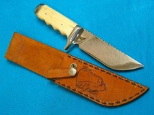 BAINHA DE SOBREVIVÊNCIA RARA VINTAGE L LIPE PERSONALIZADA FACA BOWIE OSSO HOMEM DA MONTANHA CAÇA comprar usado  Enviando para Brazil