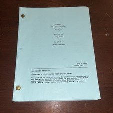 seinfeld script for sale seinfeld script for sale  San Ramon