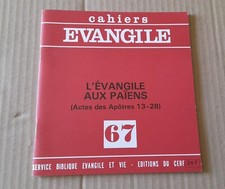 Cahiers évangile evangile d'occasion  Lormes