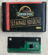 Usado, Placa Sega do cartucho Jurassic Park: Rampage Edition (caixa quebrada) + 4 em 1 comprar usado  Enviando para Brazil