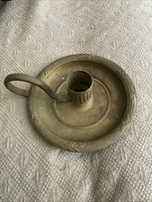 Vintage metal candle for sale  PRESTON