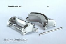Adaptador De Acabamento Escovado Prata se encaixa Citizen Eco-drive Diver NH6934_08F NH6930-09F comprar usado  Enviando para Brazil