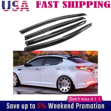 Para 2011-2015 Kia Optima JDM Style viseiras de janela acrílicas conjunto de 4 peças chuva ∫ comprar usado  Enviando para Brazil
