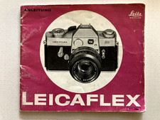 Leicaflex instruction booklet usato  Imola