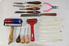 Bookbinders leather working for sale  BRISTOL