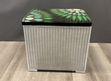 Ottoman bench wicker for sale  WAKEFIELD