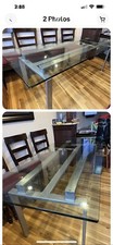 Large glass dining for sale  Wayne
