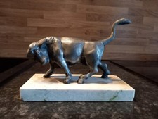 Statuette taureau métallique d'occasion  Lalinde