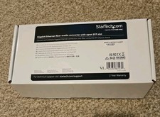Startech mcm1110sfp gigabit for sale  ASHTEAD