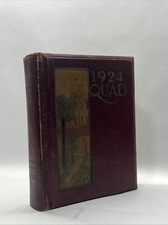 1924 quad yearbook for sale  San Diego