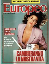 Europeo 1990 valerie usato  Italia