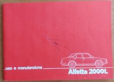 Manuale uso manutenzione usato  Bareggio