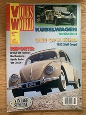 Volksworld magazine october for sale  AYLESBURY
