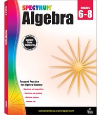 Spectrum algebra workbook for sale  Little Falls